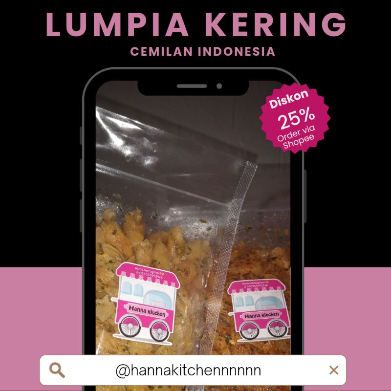 

Keripik Lumpia Kering Special bye Hanna KITCHEN