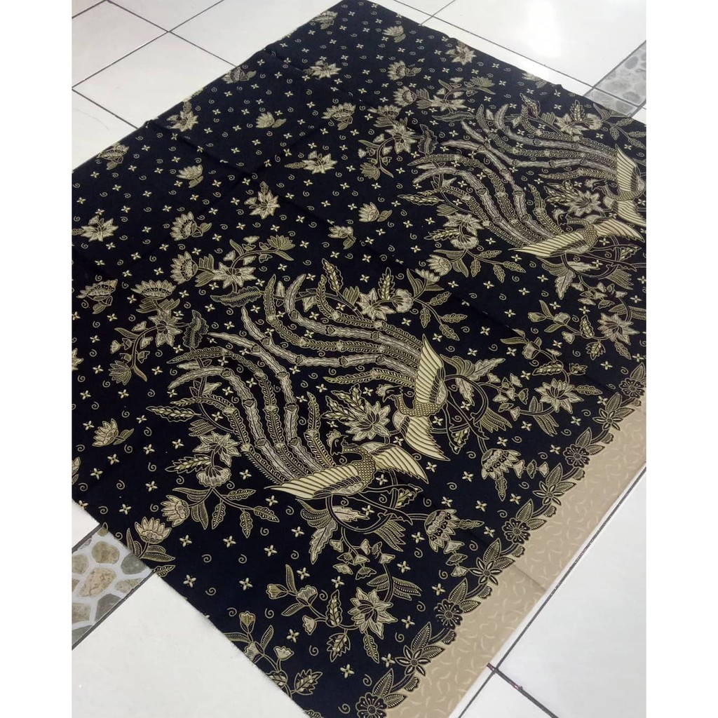 Kain batik solo merak kembang cengkeh