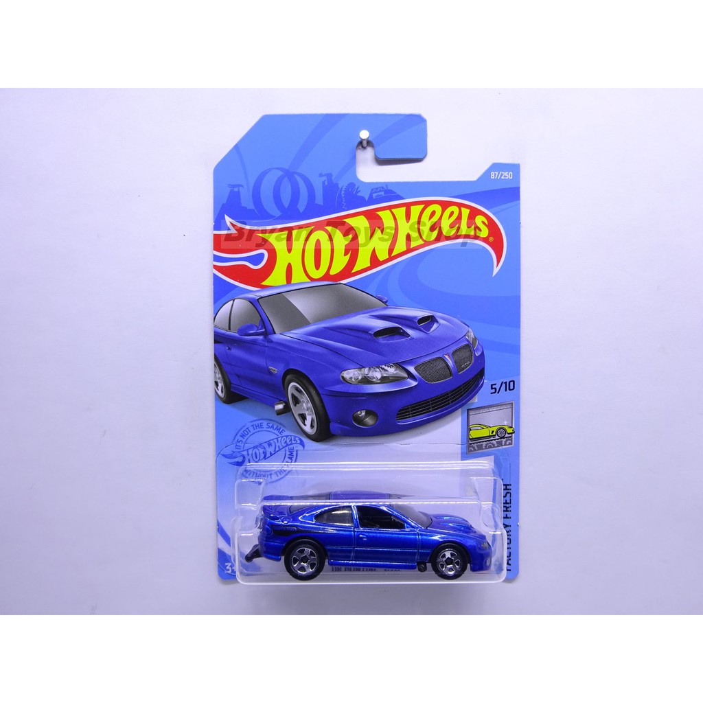 Hot Wheels 06 Pontiac GTO Biru Polos