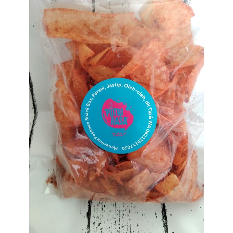 

PROMO !!! KRIPSET / KERIPIK SETAN MURAH 250gr