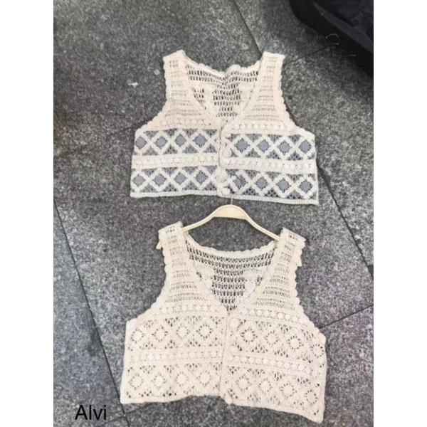 Rompi / Vest Rajut Import