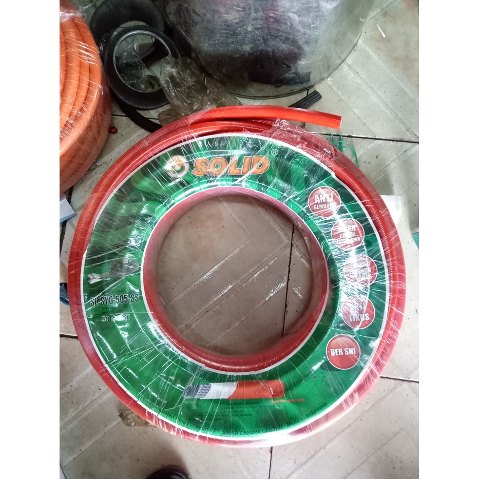 selang gas LPG 5 lapis serat kawat/anti tikus