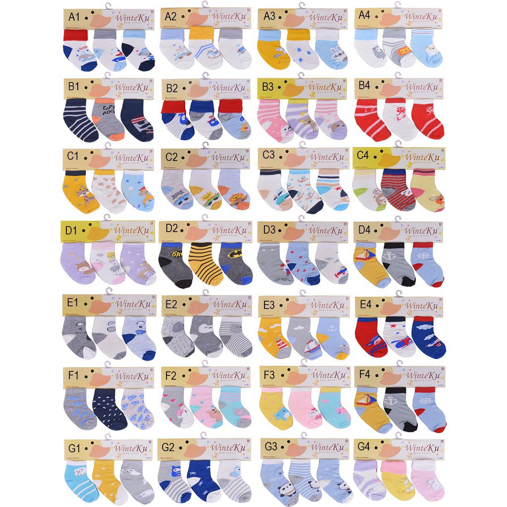 Kaos Kaki Bayi 3in1 Winteku 022 4159 Shopee Indonesia Kaos Kaki Bayi 3in1 Winteku 022 4159 Shopee Indonesia