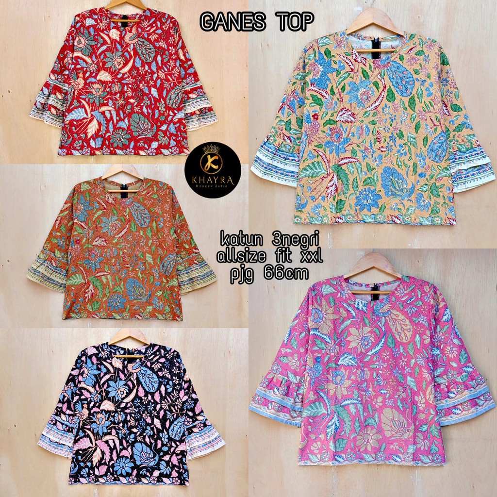 NEW ARRIVAL Blouse Batik Ganes Ori by khayra