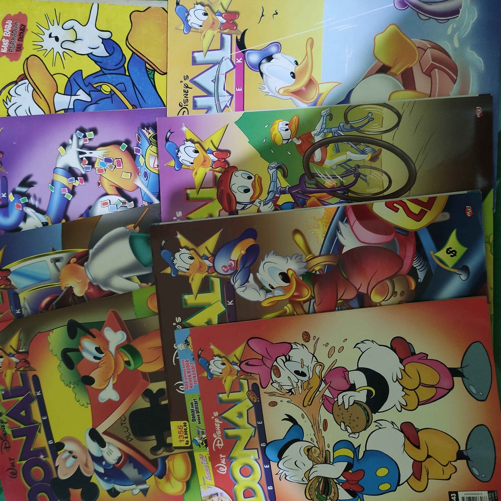 Majalah Buku Komik Donald Bebek
