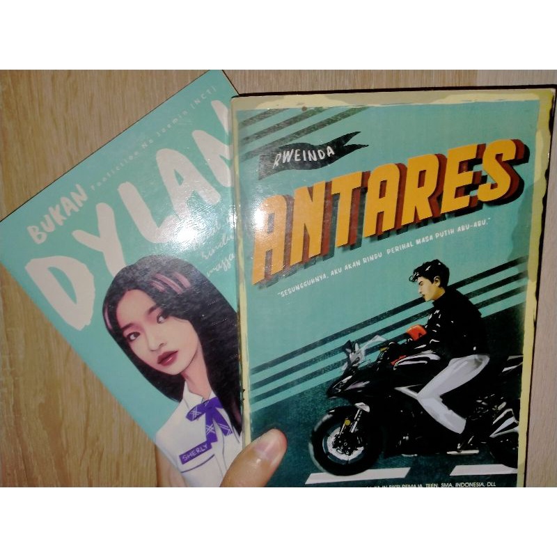 Buku novel Bukan Dylan&Antares Kw