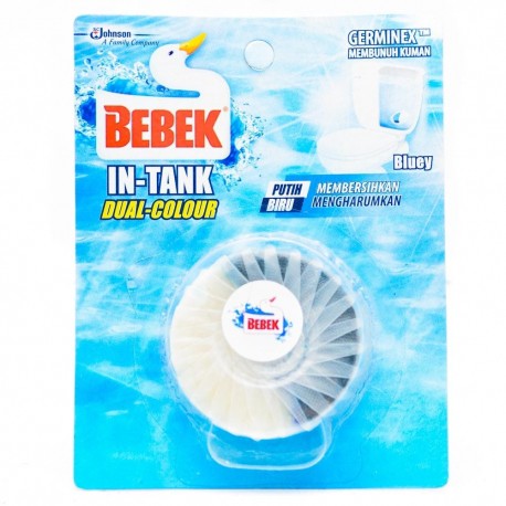 Bebek In-Tank Dual Colour Pembersih Kloset Sibiru Blue Putih Biru 1pc Bebek in Tang