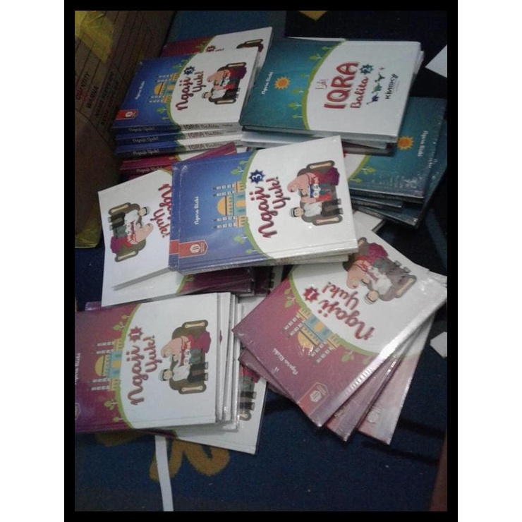 

TERLARIS PAKET 3 BUKU IQRA IQRO BALITA NGAJI YUK TERLARIS