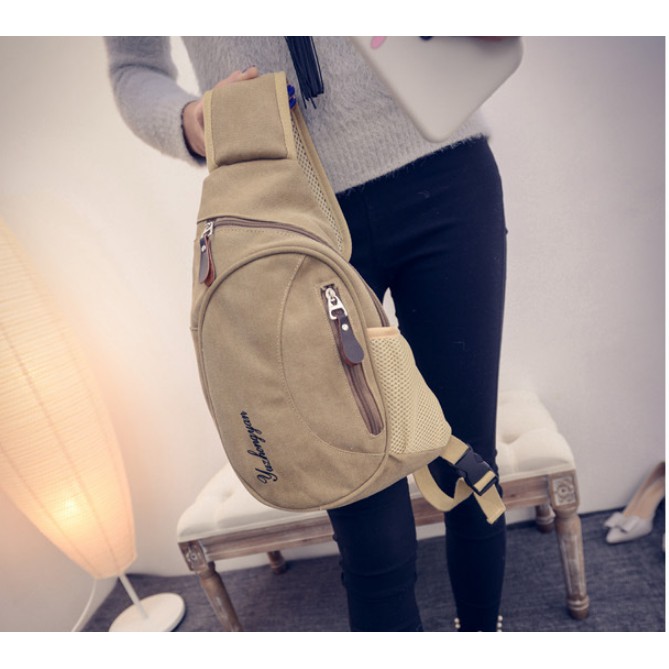Tas Selempang Kanvas XJH