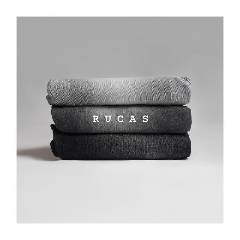 RUCAS SHADOW Black Biker Jeans