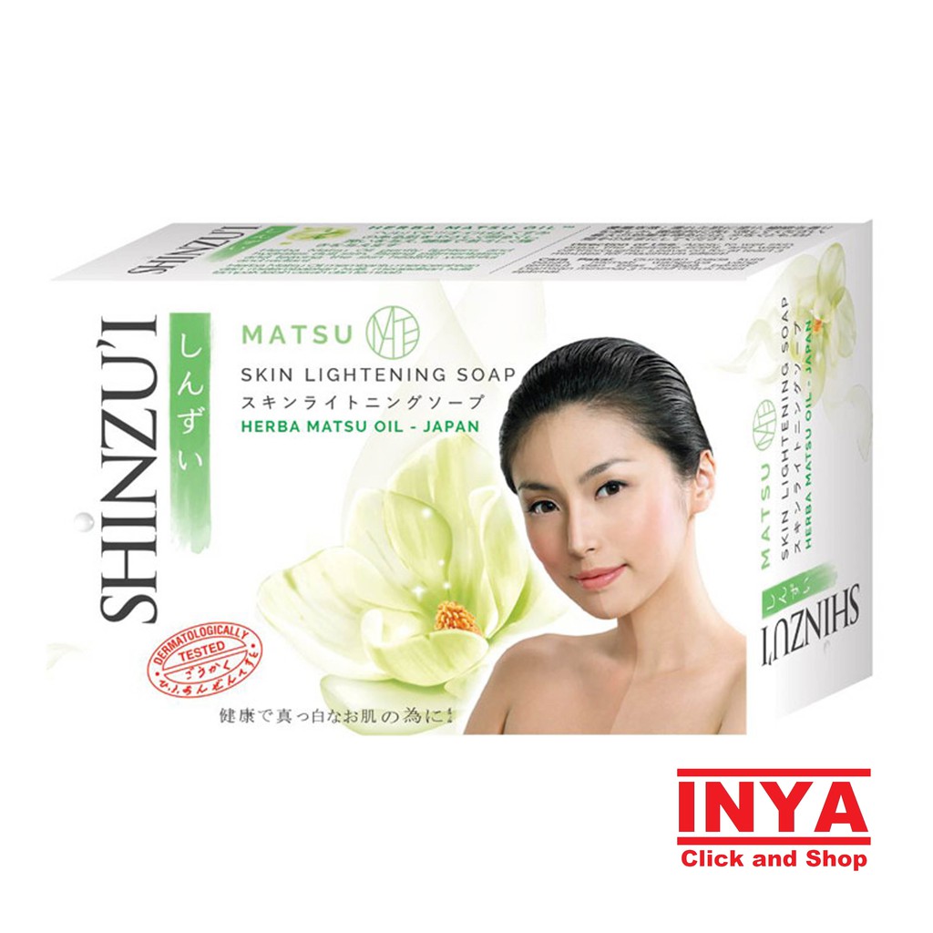 SHINZUI MATSU SKIN LIGHTENING SOAP BAR 85gr - Sabun Batang