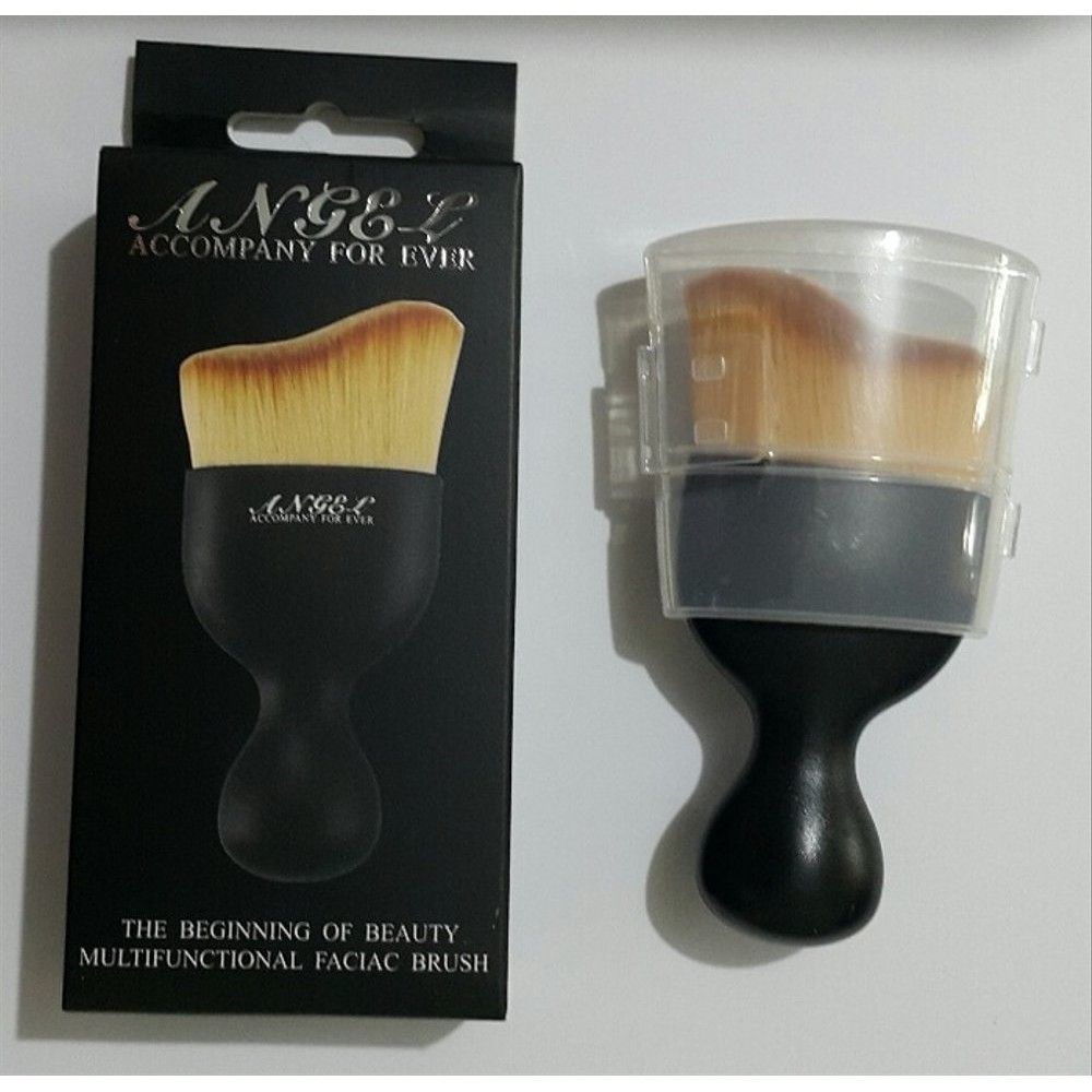 [ORI] ANGEL CURVED BRUSH | NEW YORK BEAUTY MAKE UP EXPERT CHOICE | Kuas Makeup Extra Lembut Halus