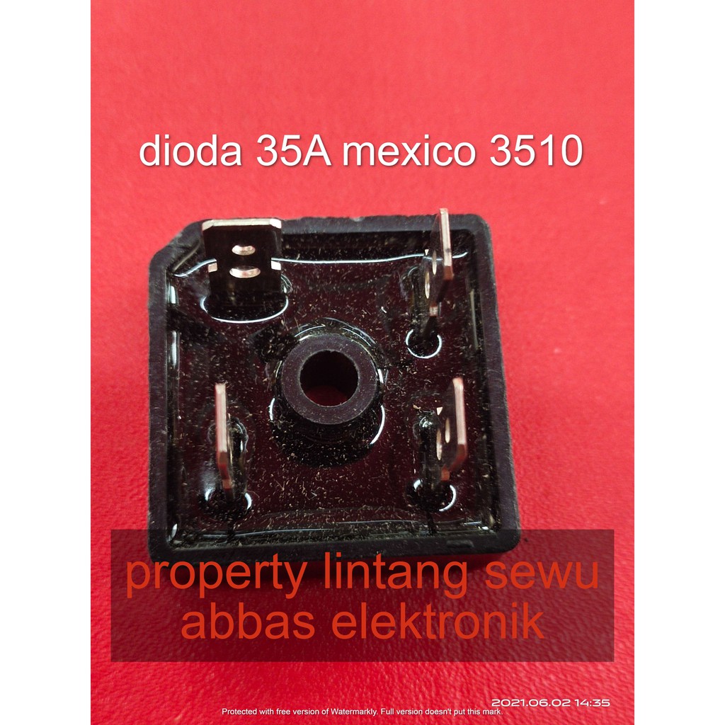 DIODA BRIDGE 35A 35 AMPER S35VB100 MEXICO