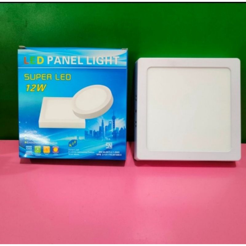 Superled Lampu Downlight Panel 12 W Outbow