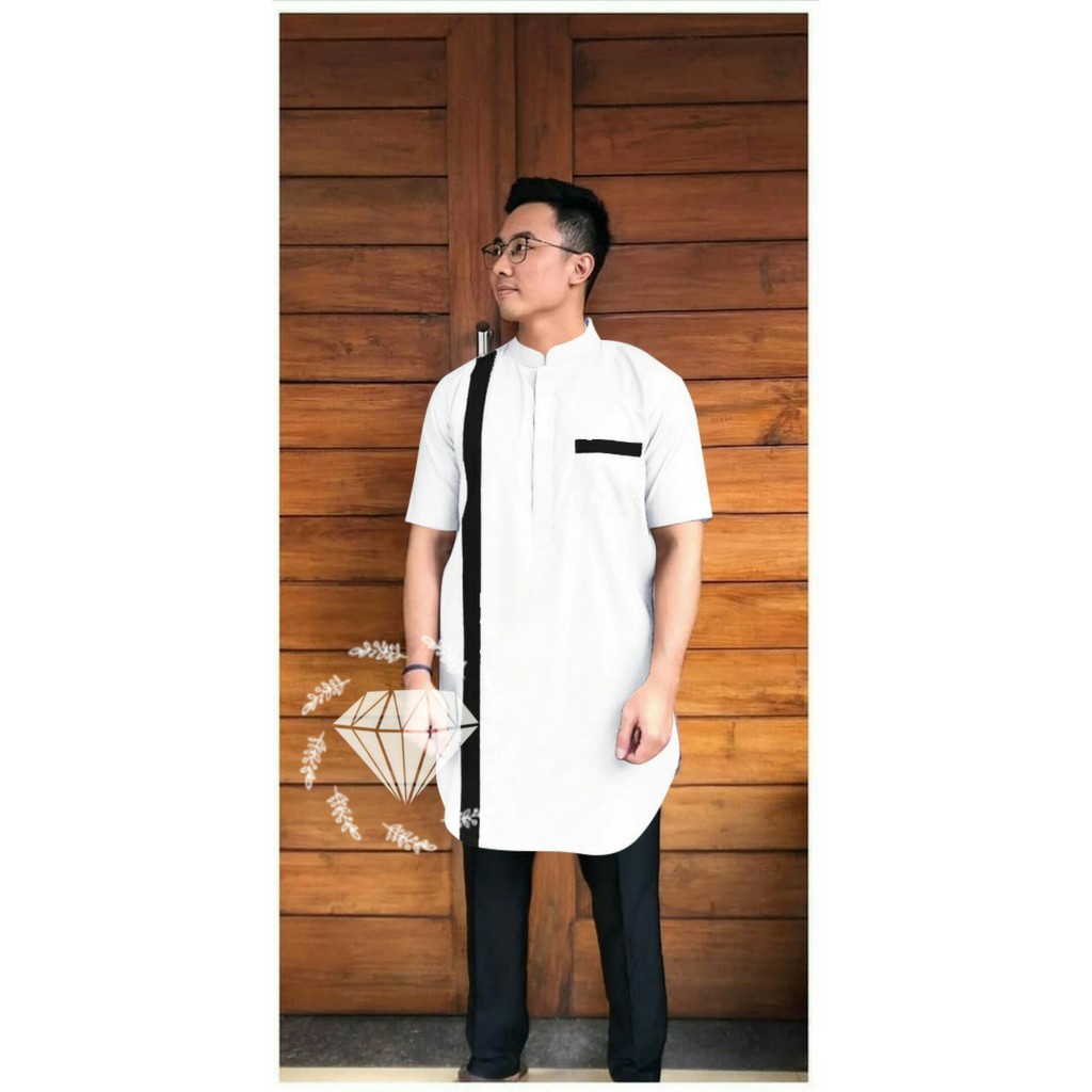 KOKO KURTA TRISTAN / ATASAN BAJU KOKO PRIA / PAKAIAN MUSLIM