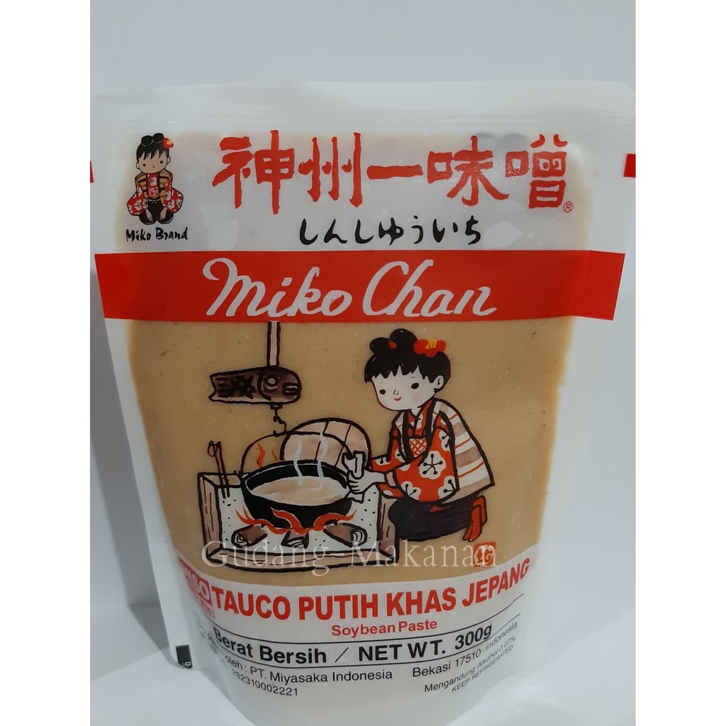 Shinshuichi Mikochan/Miso Soup-Tauco putih Jepang 300g HALAL