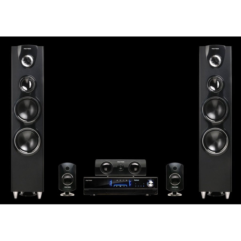 SPEAKER HOME THEATER BIG BAND POLYTRON 5510 BLUETOOTH NEW Promo Murah