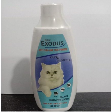 EXODUS FLEA &amp; TICK POWDER BEDAK KUTU CAT KITTEN