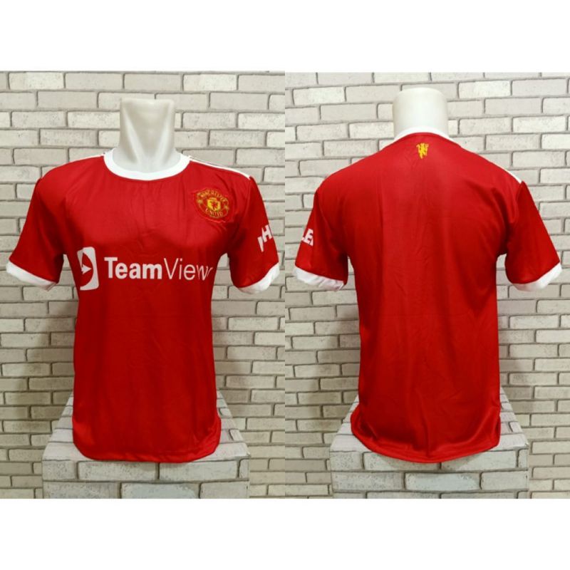 JERSEY BOLA MU UUNIITEED HOME AWAY PRINTING