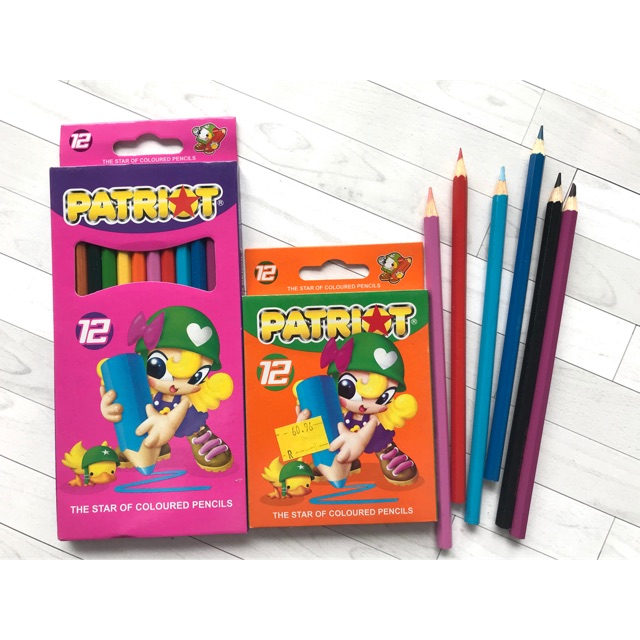 

Pensil Warna 12 Warna [ Patriot ]