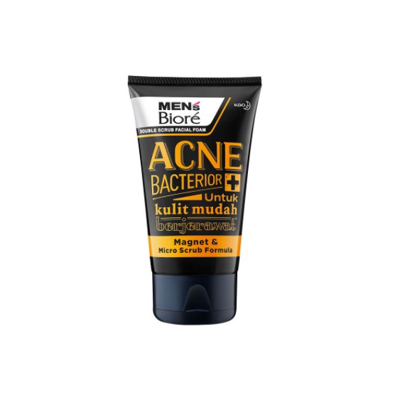 Face Wash Biore Mens Facial Foam 100gr Acne Bacterior