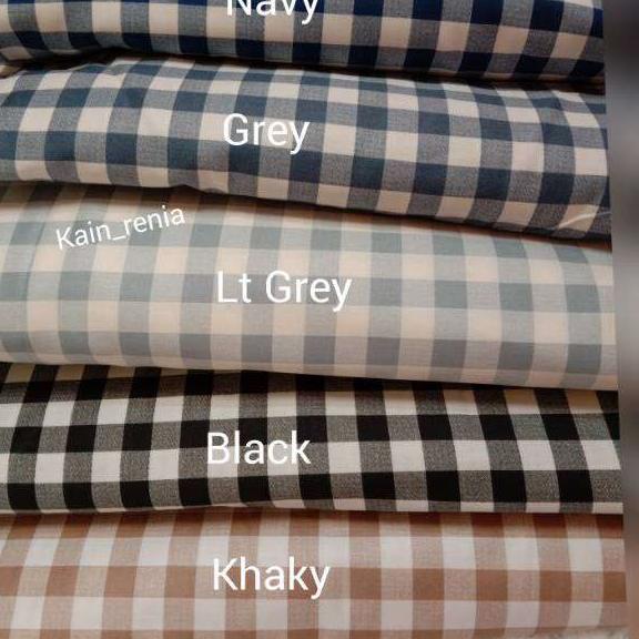 Recomend Kain katun jepang tokai senco/kain katun kotak/kain katun motif/katun kotak/katun kotak bes