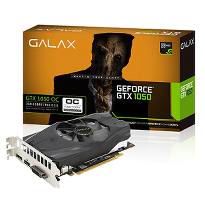 VGA Galax GTX1050 OC 2GB GDDR5