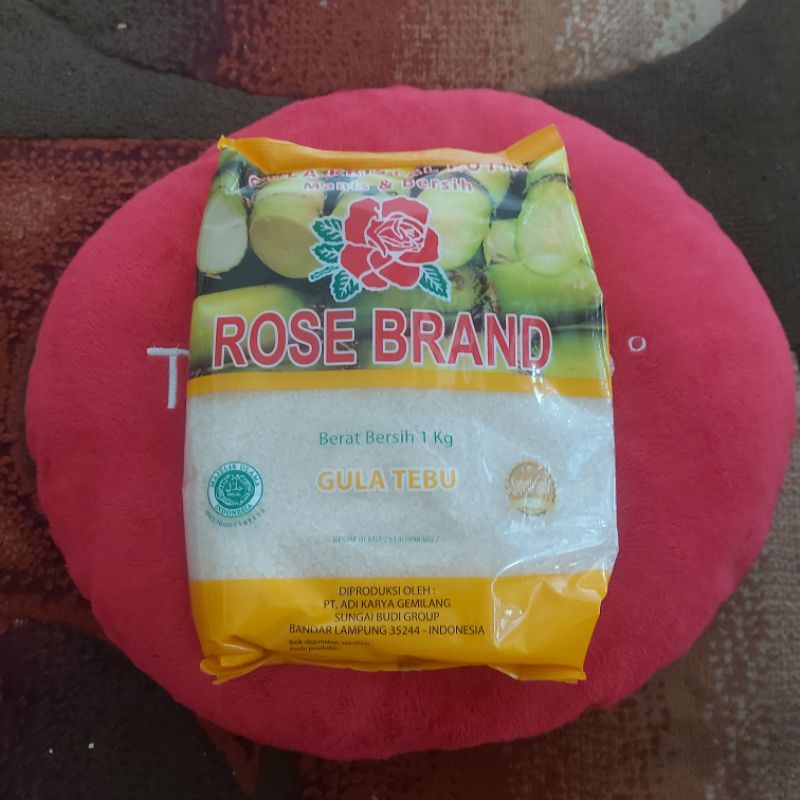 

Gula Rose Brand kristal putih manis dan bersih 1kg murah
