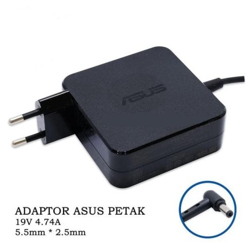 Charger Laptop ASUS ORIGINAL Asus 19V 4.74A Lubang Besar | ITECHBALI