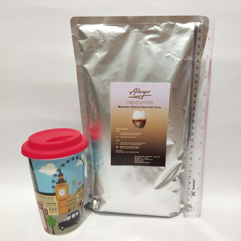 

Cappucinno 1 kg merk akaya minuman serbuk