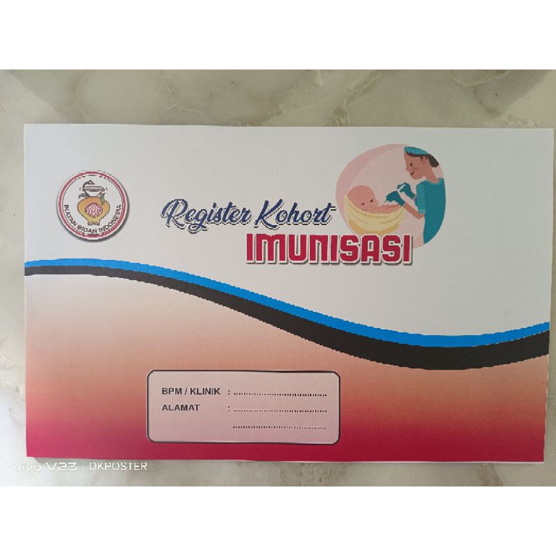 BUKU REGISTER KOHORT IMUNISASI