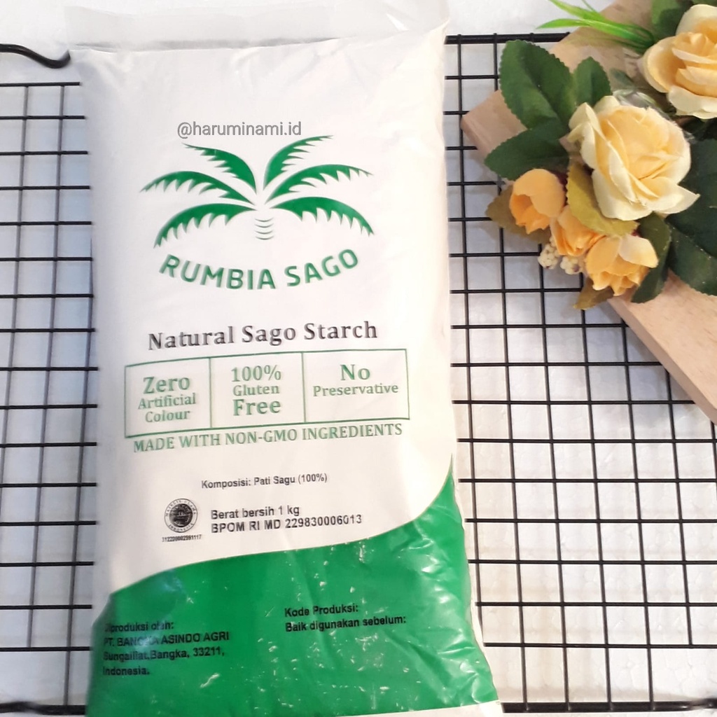 Jual Tepung Sagu Rumbia Asli Gluten Free Original Natural Rumbia Sago