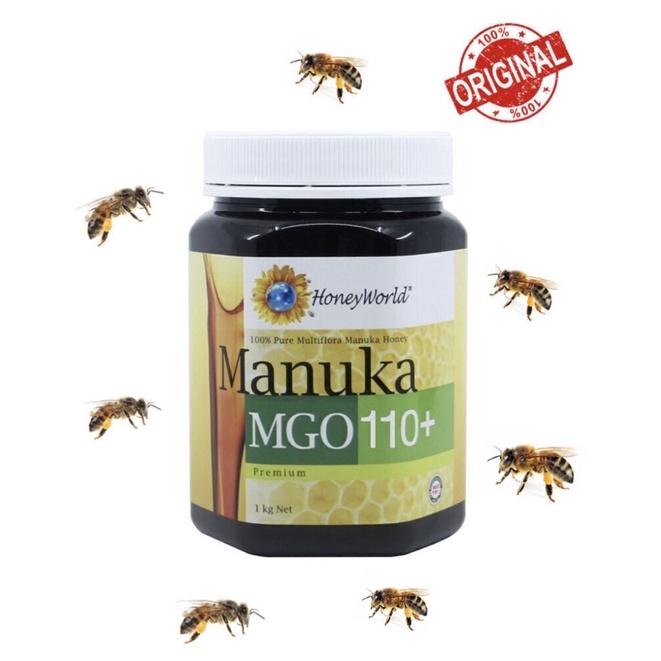 

Madu Manuka HoneyWorld MGO 110+/UMF 6+ 1Kg