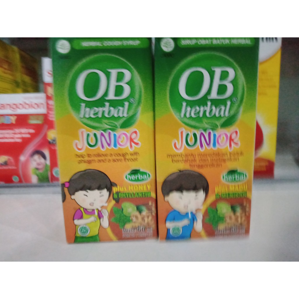 OB HERBAL ANAK 60ML / UNTUK BATUK ANAK