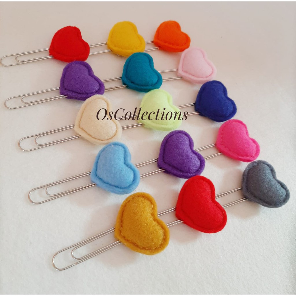 

Papper Clip/Pembatas Buku Jumbo Karakter Flanel Lucu