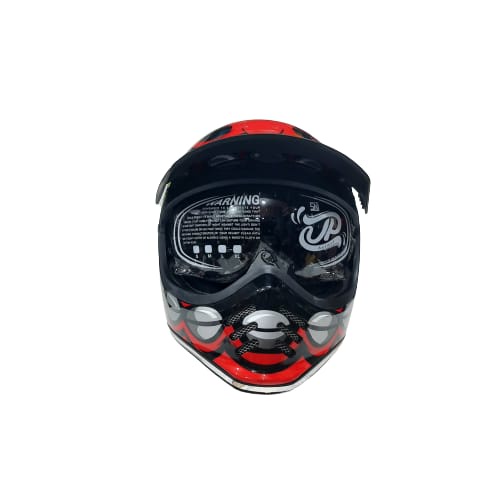 Helm Cakil JPX JP Signature Barong Merah RANS Super Black Hitam Glossy ORIGINAL