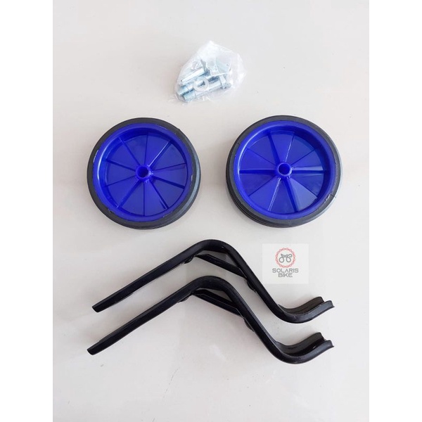 Roda Bantu Samping Sepeda Anak 12 16  inch 1set kiri kanan