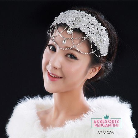 [READY STOCK] HIASAN RAMBUT AKSESORIS WEDDING HEADPIECE PENGANTIN APM006