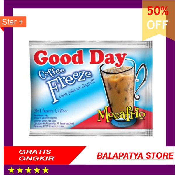 

LIMITED EDITION!!! GOODDAY FREEZE MOCCAFRIO