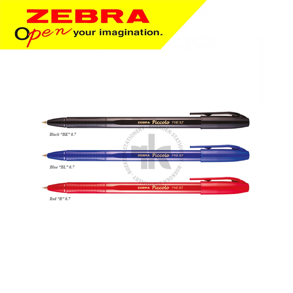 

Zebra Piccolo Ballpen Semi Gel 0.7mm