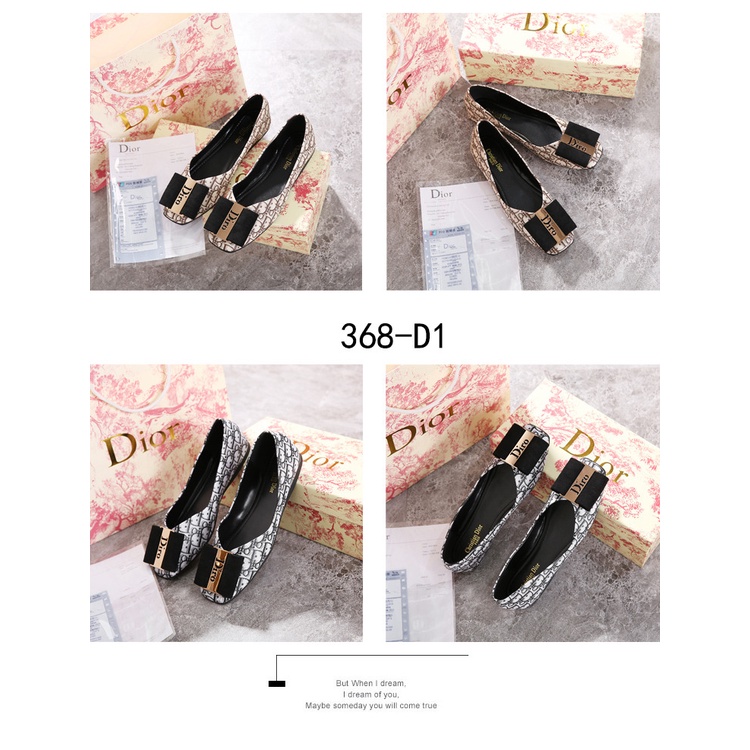 TC CD Logo Flat Shoes #368-D1