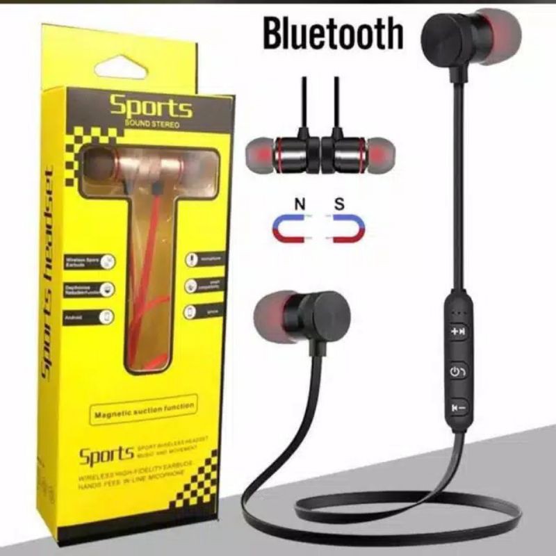 headset bluetooth jbl sporty magnetic design