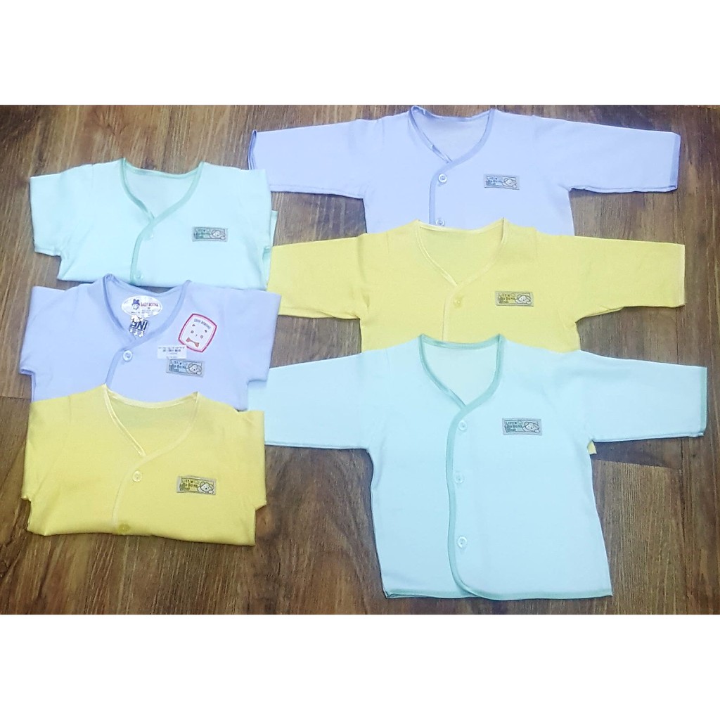 3Pc-Baby mocha baju lengan panjang warna isi3pcs M 0-3bulan 104817