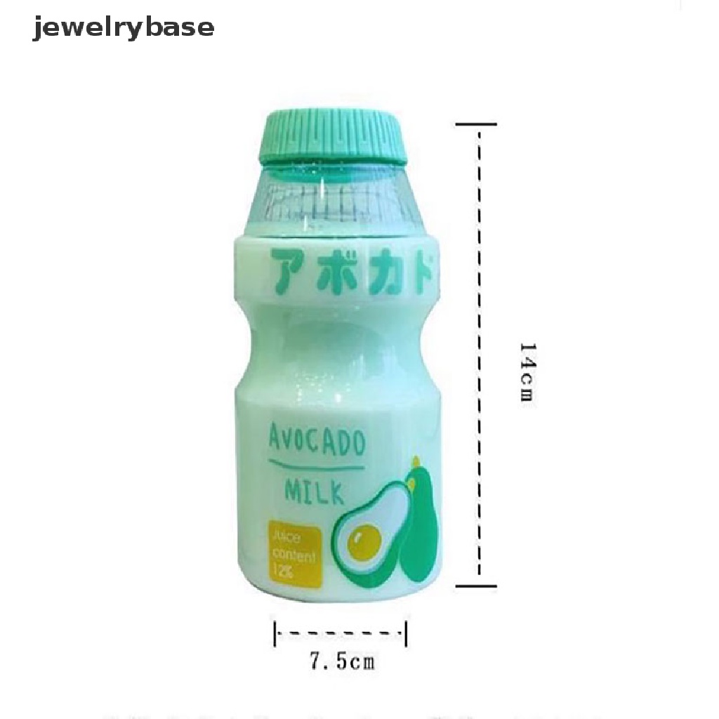 [Base] 480ml Plastic Water Bottle Drinking Bottle Shape Cute Kawaii Milk Shaker Bottle Boutique