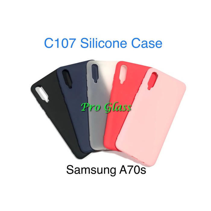 C107 Samsung A10s / A20s / A30s / A50s / A70s Colourful Ultrathin Silicone Case / Matte Case