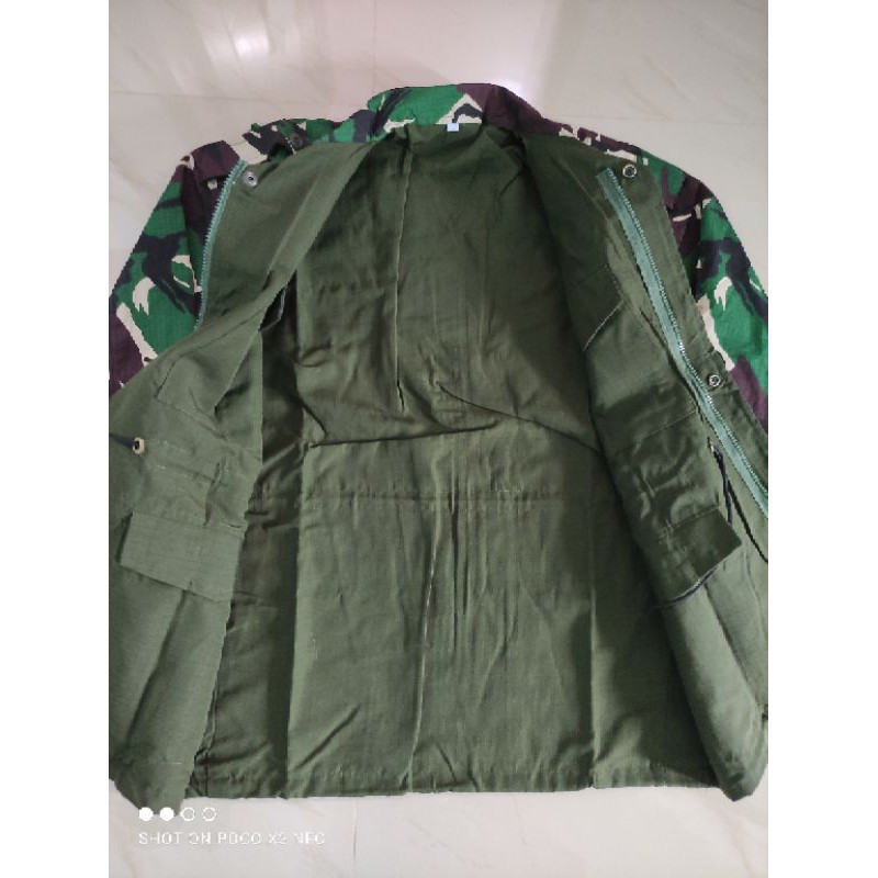 Jaket Loreng Bolak Balik TNI Malvinas