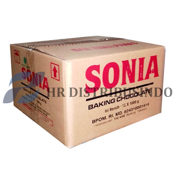 

COKLAT BLOK SONIA DARK 1 KG KEMASAN 1 DUS / 1 KARTON