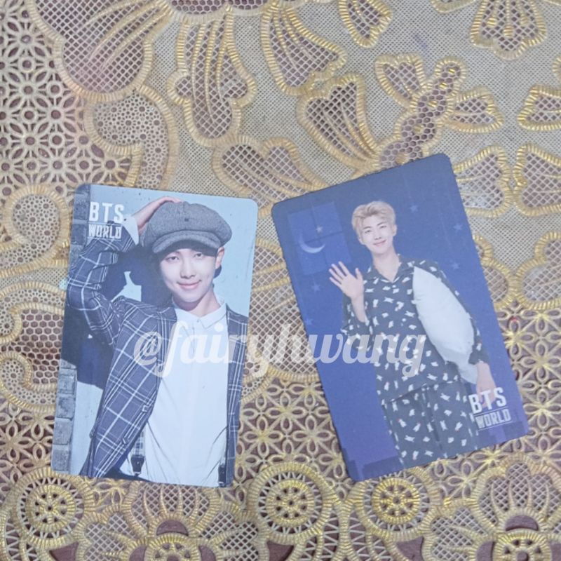 (READY) PHOTOCARD NAMJOON BTS WORLD OFFICIAL