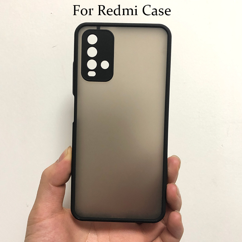 Hard Case Pelindung Lensa Kamera Warna Permen Untuk Xiaomi Redmi Note 10 Pro 9T 9 Pro 8 7 8A 7A