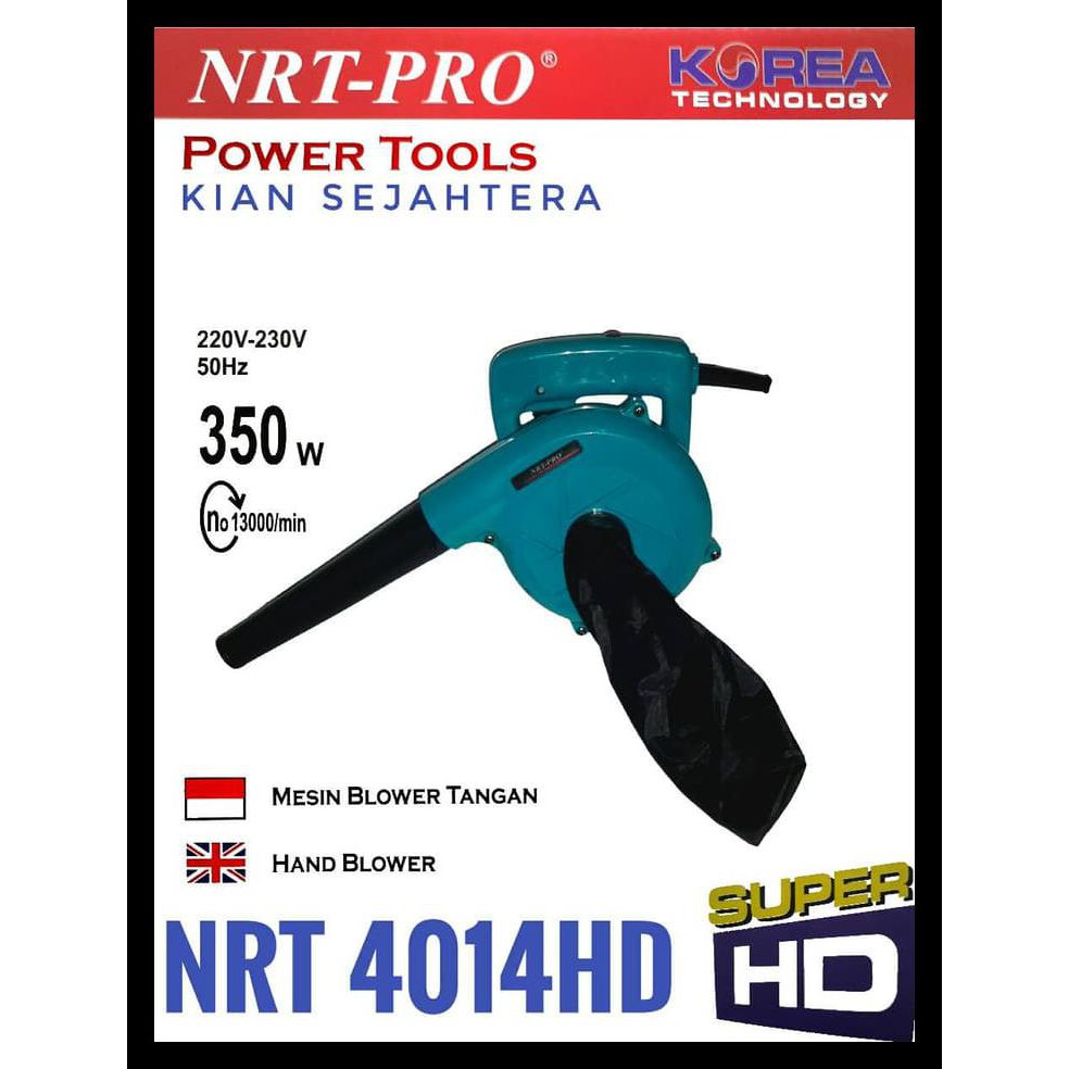 Hand Blower Nrt 4014 Hd / Mesin Blower Tangan, Blower Angin Hemat
